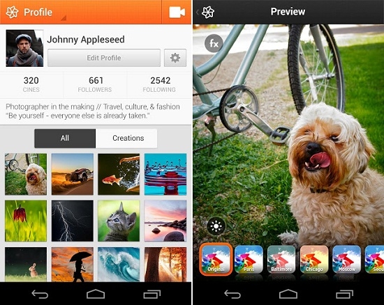 Cinemagram para Android
