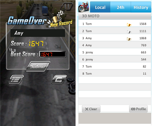 AE 3D Motor para Windows Phone