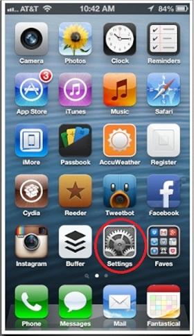  ubicar un modo de contestación de llamada predeterminado en el iPhone