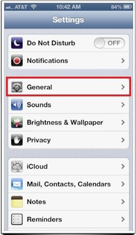  ubicar un modo de contestación de llamada predeterminado en el iPhone