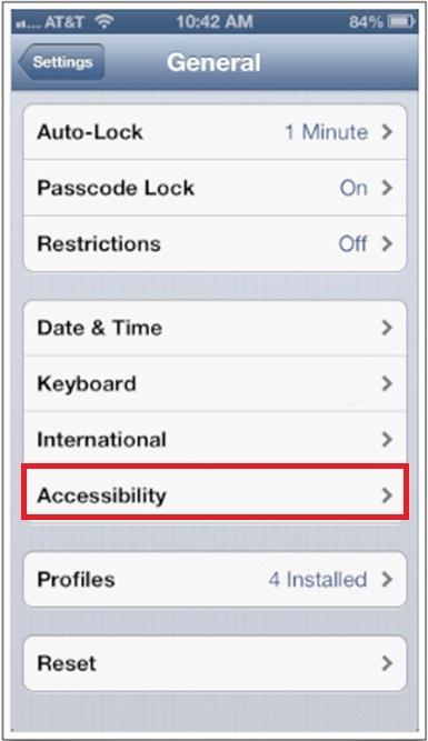  ubicar un modo de contestación de llamada predeterminado en el iPhone