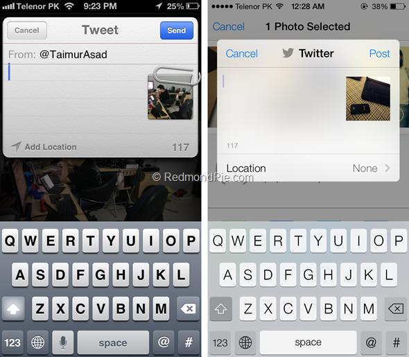 iOS 7 vs iOS 6-10