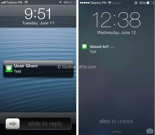 iOS 7 vs iOS 6-11