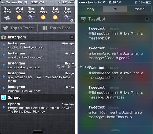 iOS 7 vs iOS 6-14