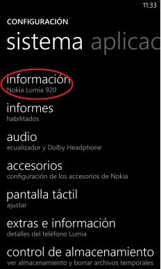 Hard reset en tu Windows Phone 
