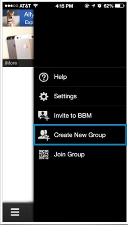 BBM para iOS 