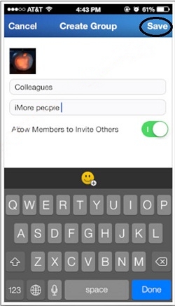 BBM para iOS 