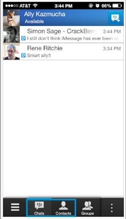 BBM para iOS
