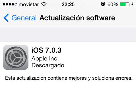 iOS 7.0.3