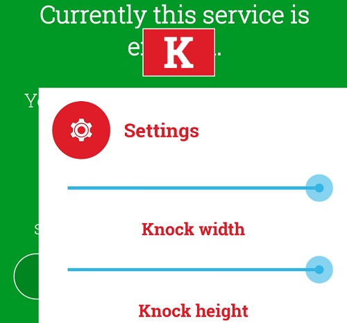 Knock Lock para Android-