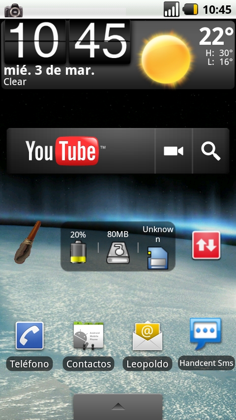 Youtube Widget v.1.5.19 para Android 2.1
